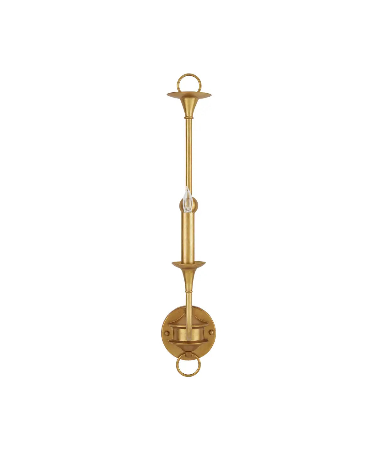CURREY & COMPANY, NOTTAWAY SINGLE-LIGHT WALL SCONCE, WALL SCONCES