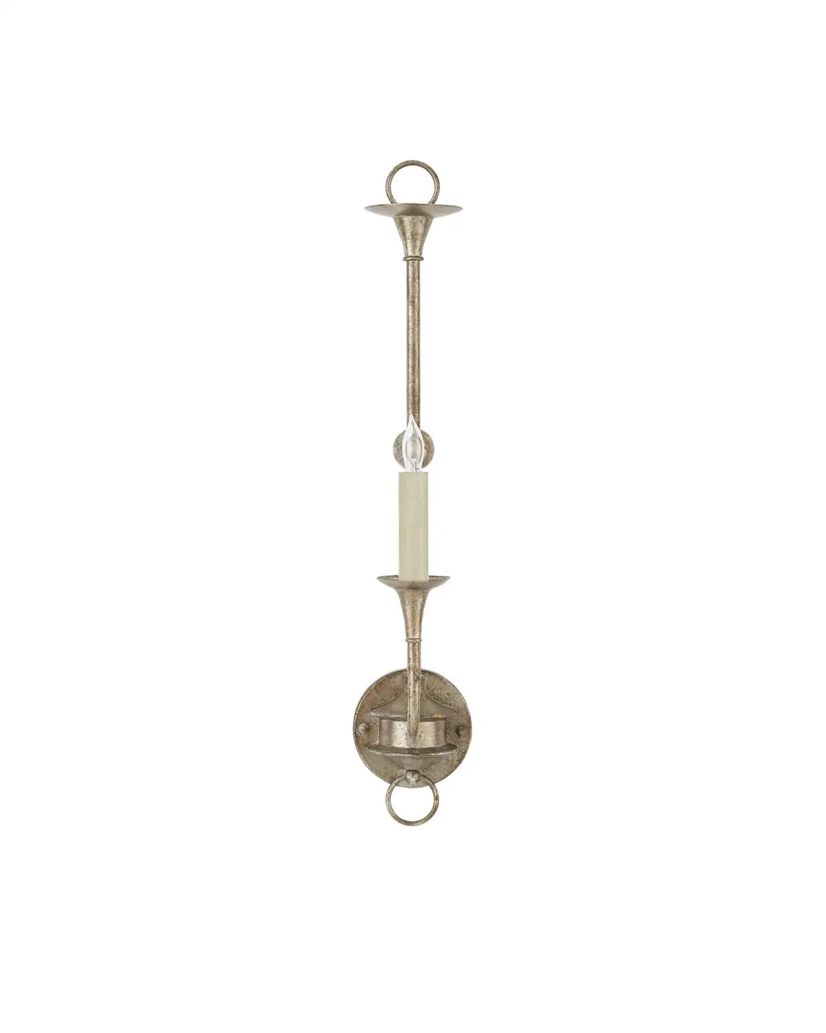 CURREY & COMPANY, NOTTAWAY SINGLE-LIGHT WALL SCONCE, WALL SCONCES