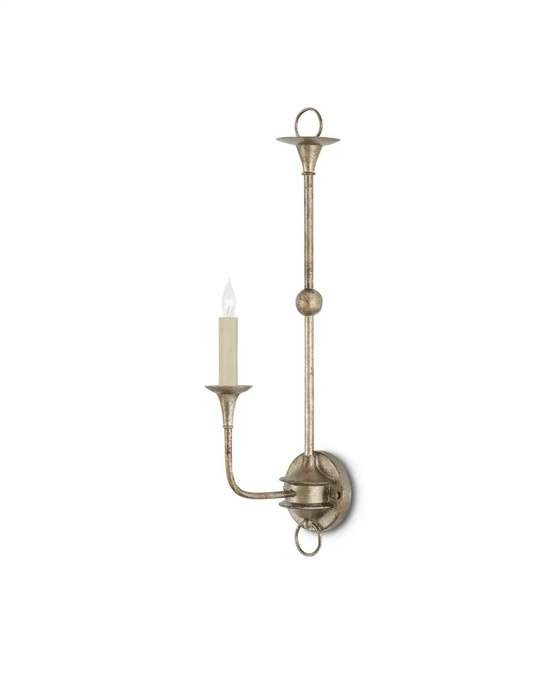 CURREY & COMPANY, NOTTAWAY SINGLE-LIGHT WALL SCONCE, WALL SCONCES
