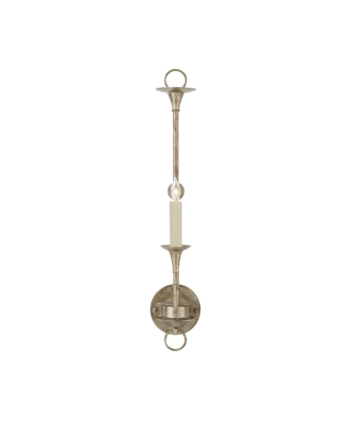 CURREY & COMPANY, NOTTAWAY SINGLE-LIGHT WALL SCONCE, WALL SCONCES
