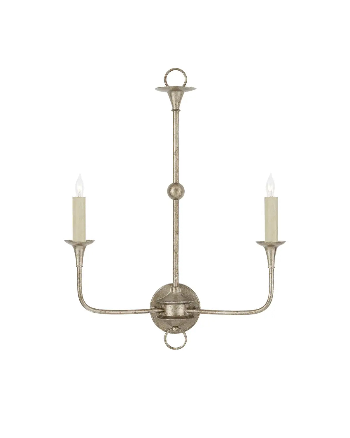 CURREY & COMPANY, NOTTAWAY DOUBLE-LIGHT WALL SCONCE, WALL SCONCES
