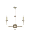 CURREY & COMPANY, NOTTAWAY DOUBLE-LIGHT WALL SCONCE, WALL SCONCES