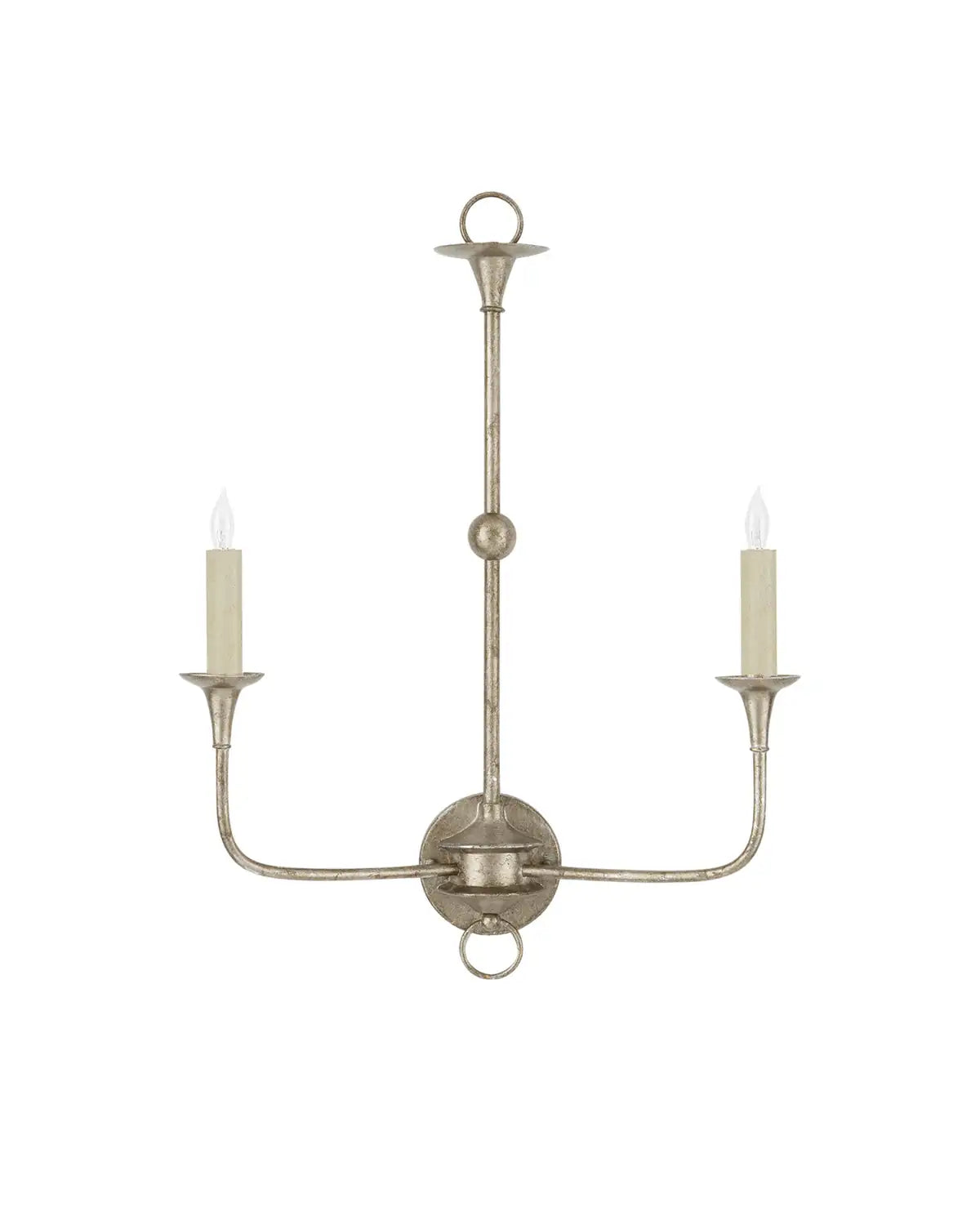 CURREY & COMPANY, NOTTAWAY DOUBLE-LIGHT WALL SCONCE, WALL SCONCES