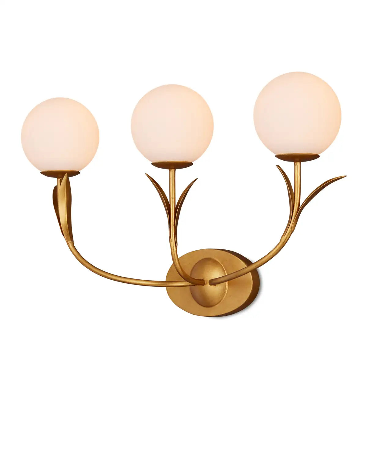 CURREY & COMPANY, ROSSVILLE TRIPLE-LIGHT WALL SCONCE, WALL SCONCES