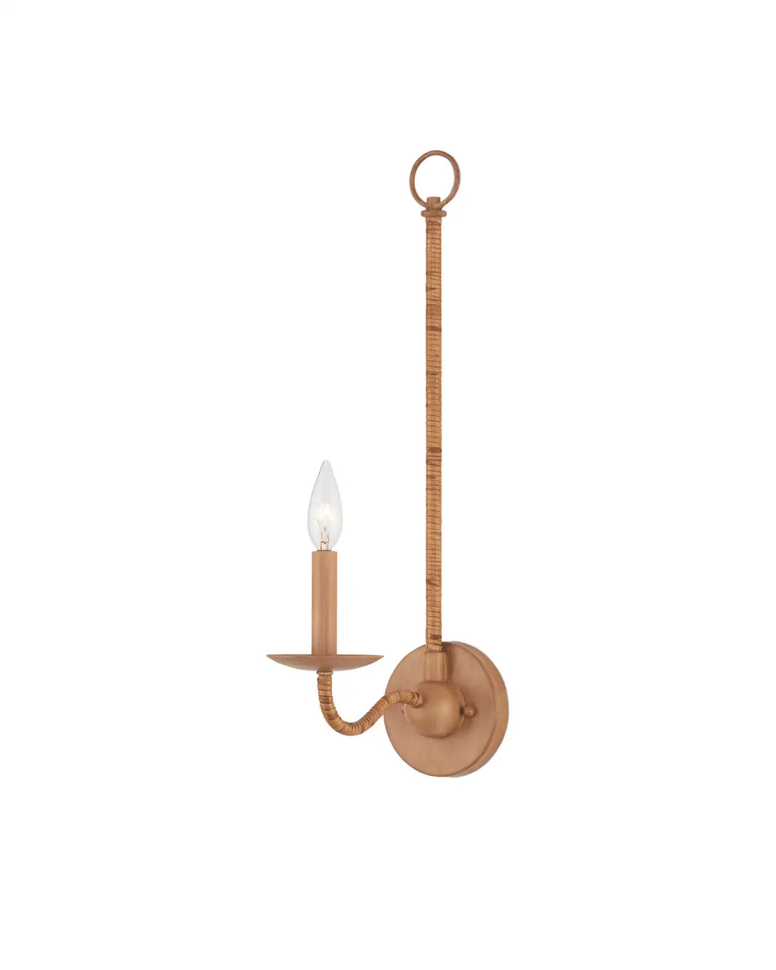 CURREY & COMPANY, SAXON SINGLE-LIGHT WALL SCONCE, WALL SCONCES