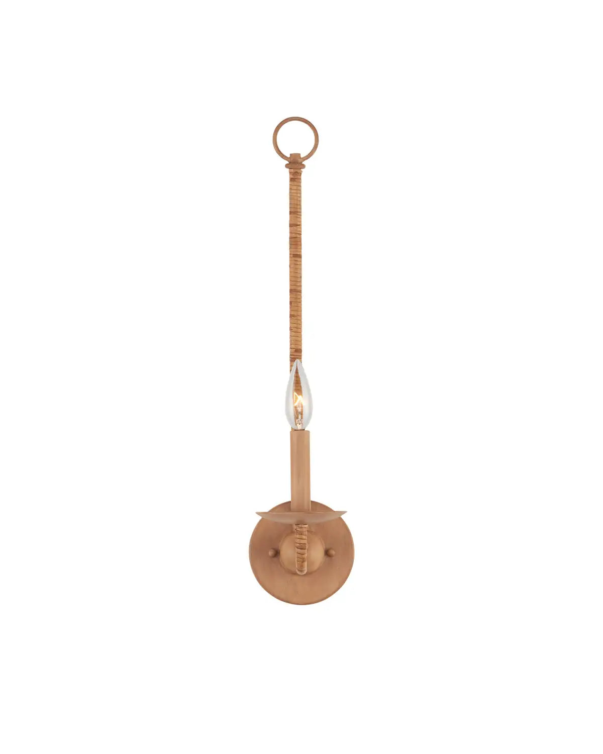 CURREY & COMPANY, SAXON SINGLE-LIGHT WALL SCONCE, WALL SCONCES