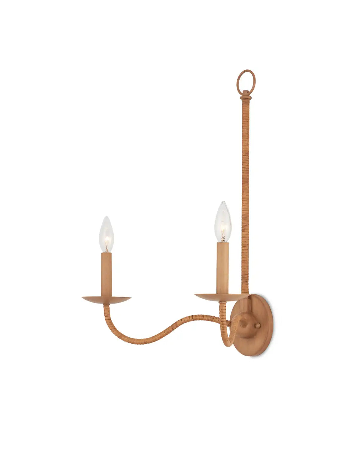 CURREY & COMPANY, SAXON DOUBLE-LIGHT WALL SCONCE, WALL SCONCES