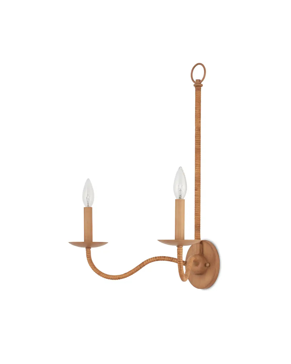 CURREY & COMPANY, SAXON DOUBLE-LIGHT WALL SCONCE, WALL SCONCES