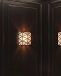 CURREY & COMPANY, POLYHEDRON WALL SCONCE, WALL SCONCES