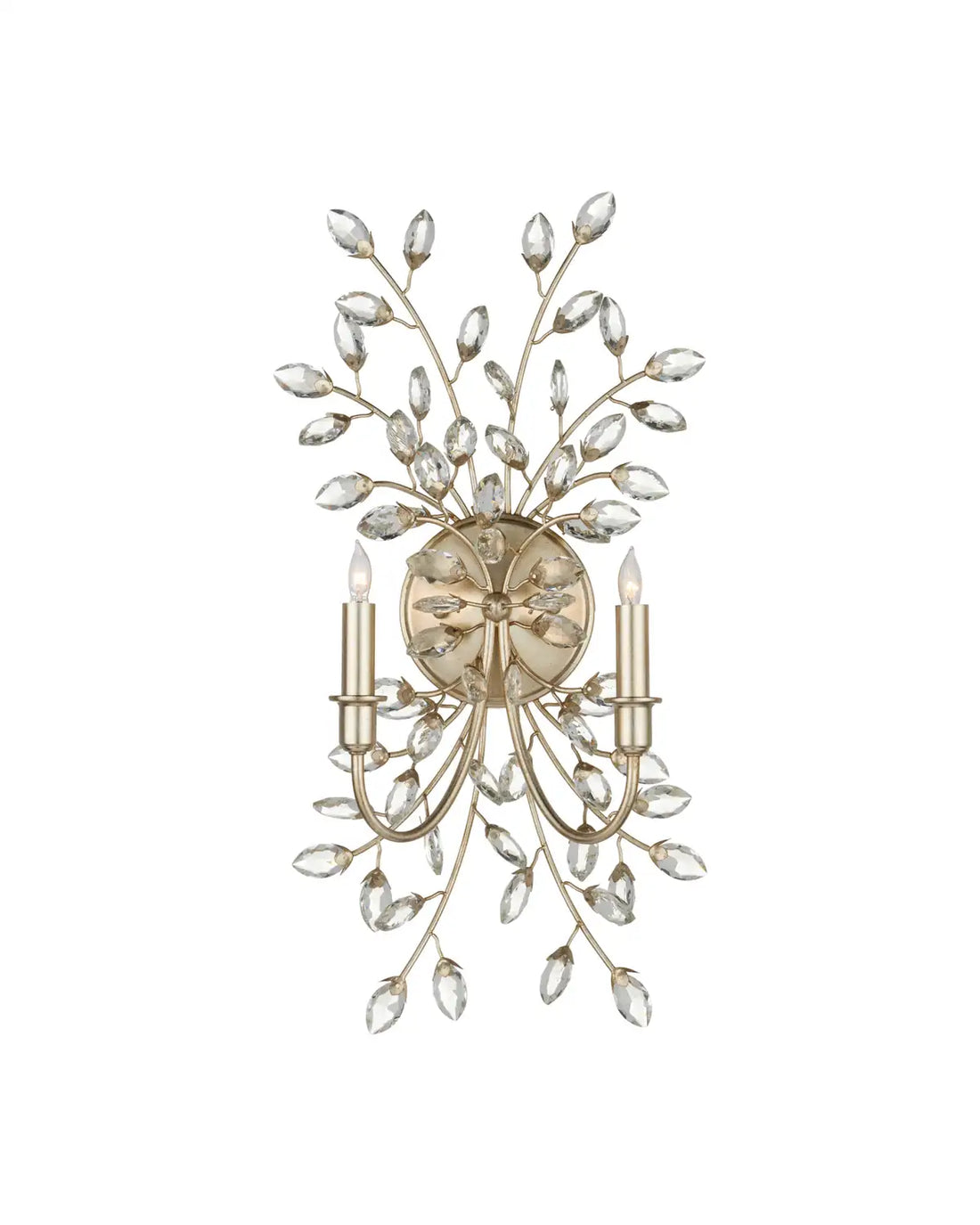 CURREY & COMPANY, FORGET-ME-NOT WALL SCONCE, WALL SCONCES