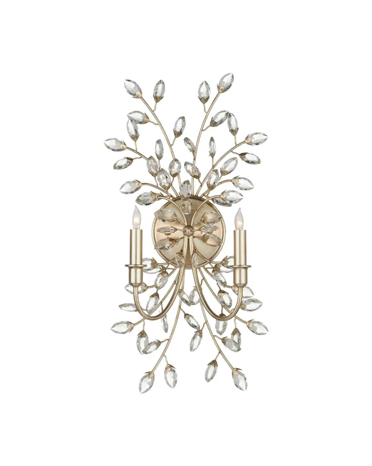 CURREY & COMPANY, FORGET-ME-NOT WALL SCONCE, WALL SCONCES