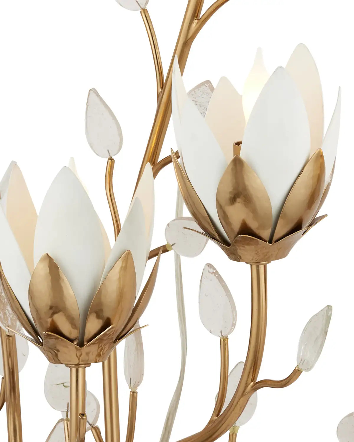 CURREY & COMPANY, STAR MAGNOLIA WALL SCONCE, WALL SCONCES