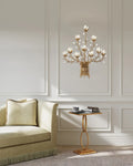 CURREY & COMPANY, STAR MAGNOLIA WALL SCONCE, WALL SCONCES