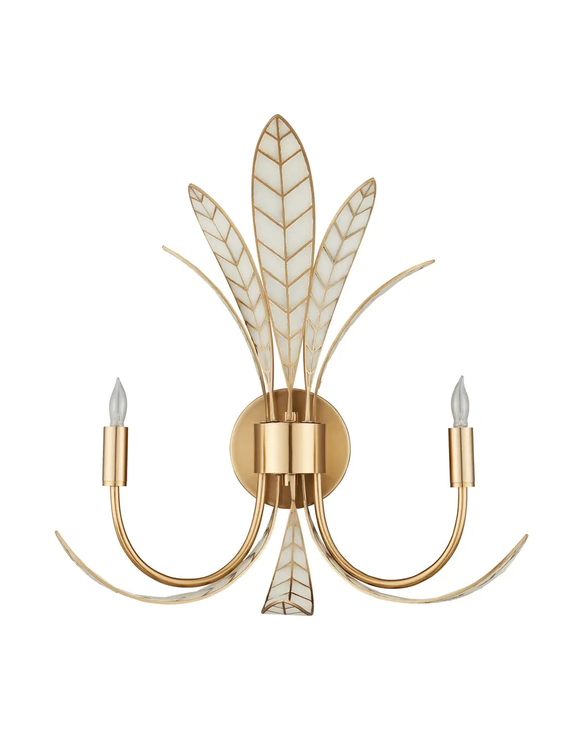 CURREY & COMPANY, FOLIATURA WALL SCONCE, WALL SCONCES