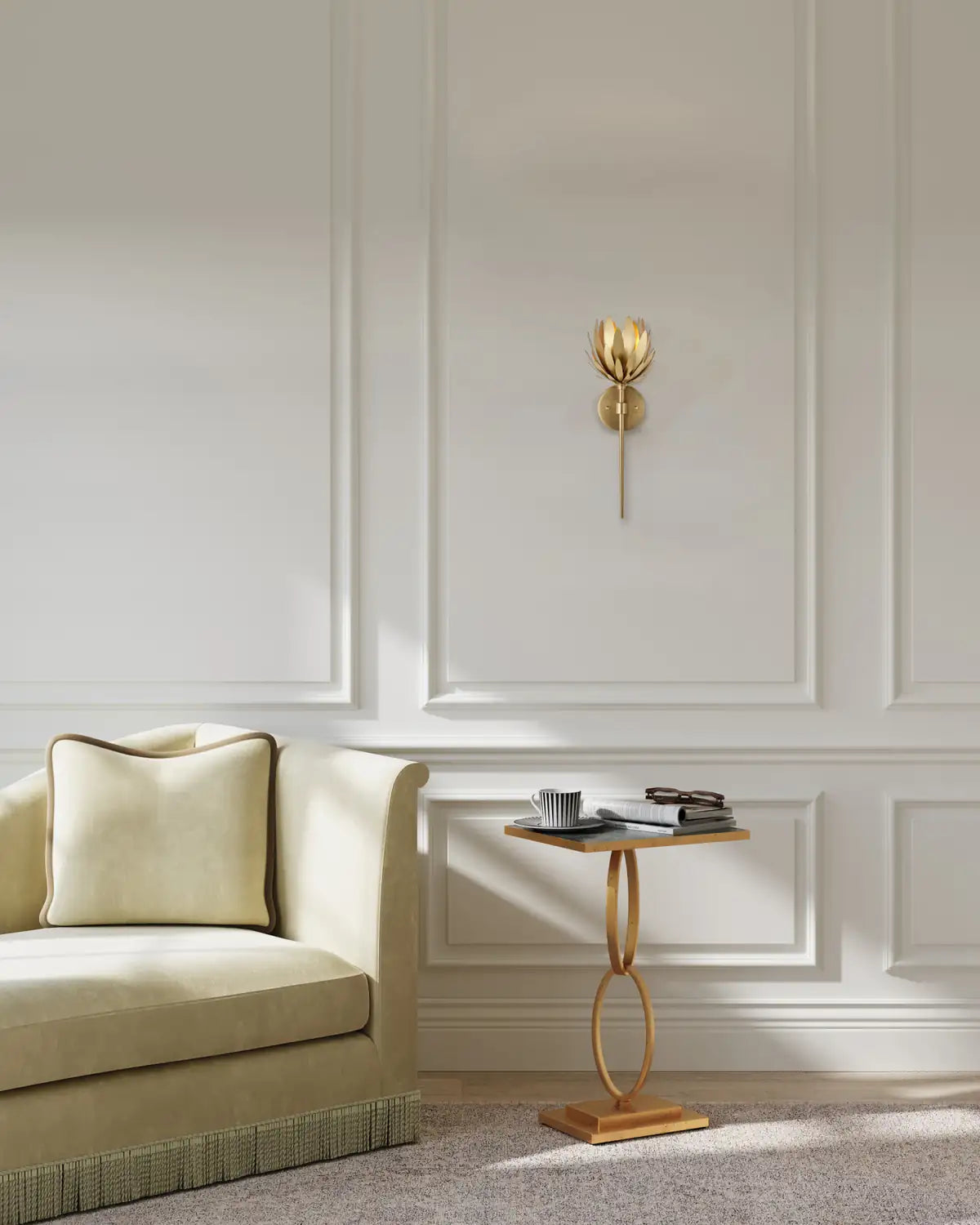 CURREY & COMPANY, PROTEA WALL SCONCE, WALL SCONCES