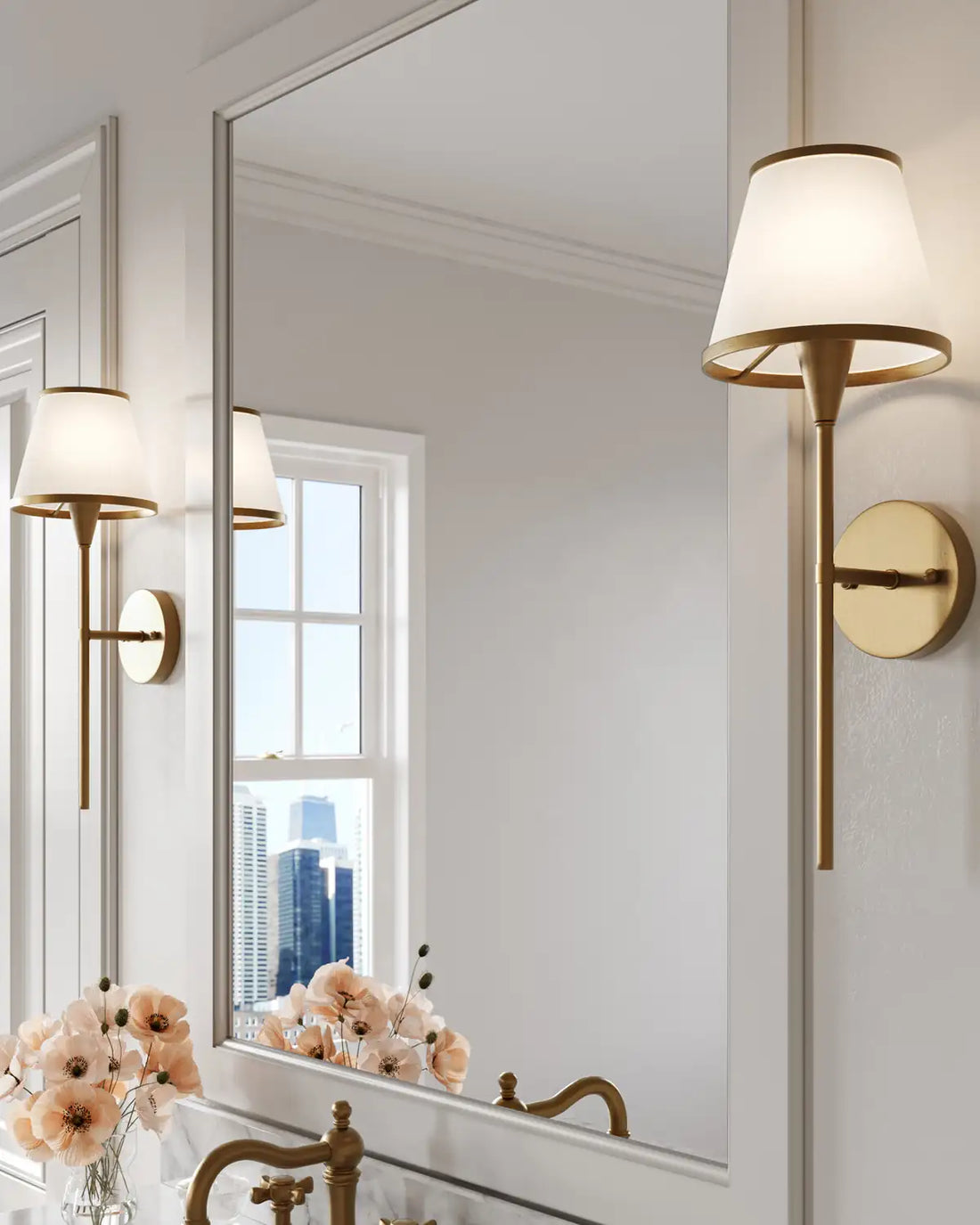 CURREY & COMPANY, BRIMSLEY WALL SCONCE, WALL SCONCES
