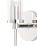 CURREY & COMPANY, BELLINGS NICKEL WALL SCONCE, WALL SCONCES