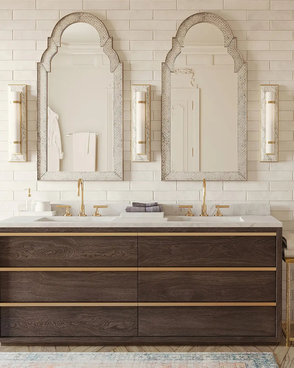 CURREY & COMPANY, BRUNEAU WALL SCONCE, WALL SCONCES