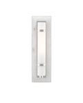CURREY & COMPANY, BRUNEAU NICKEL WALL SCONCE, WALL SCONCES