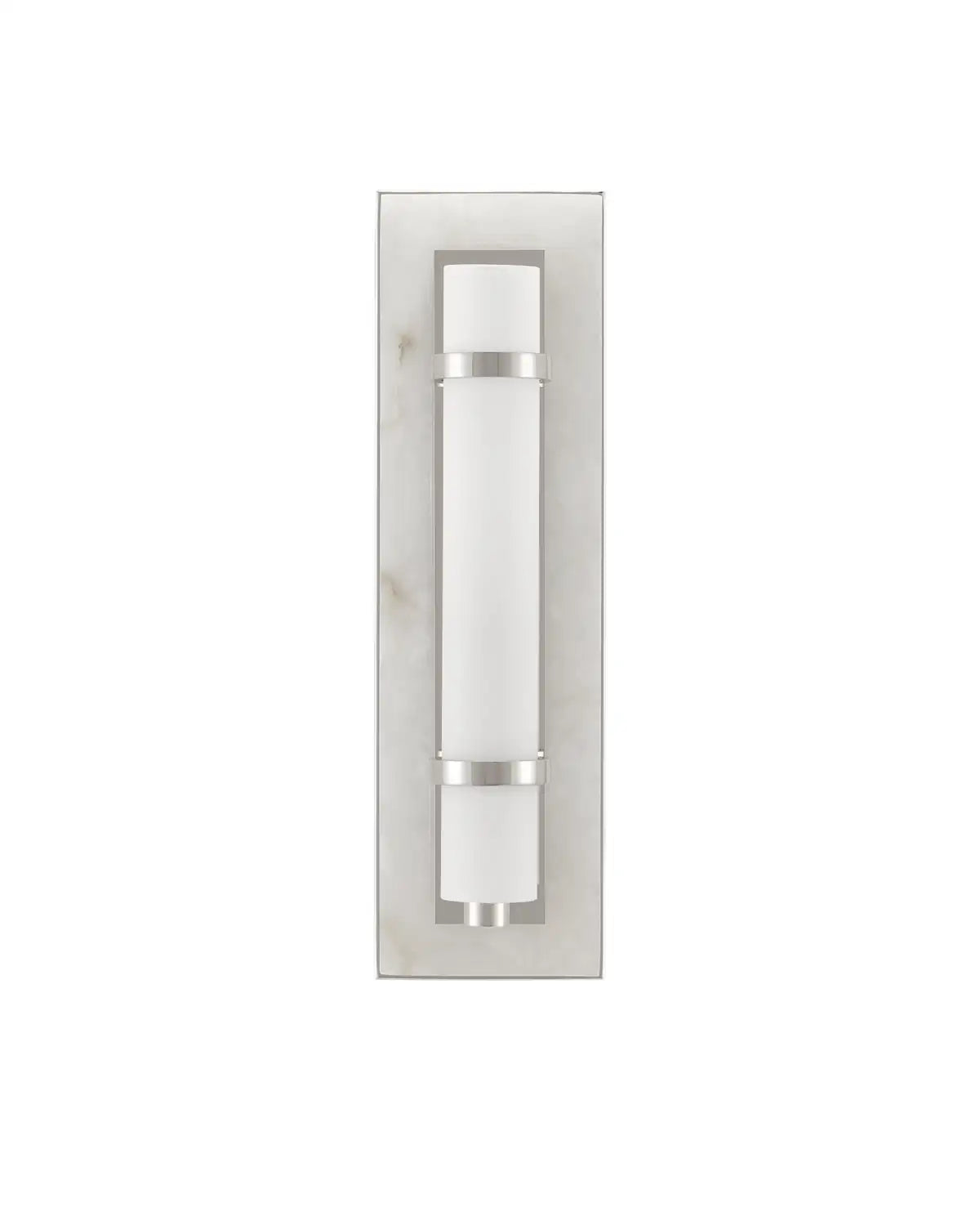 CURREY & COMPANY, BRUNEAU NICKEL WALL SCONCE, WALL SCONCES