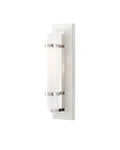 CURREY & COMPANY, BRUNEAU NICKEL WALL SCONCE, WALL SCONCES