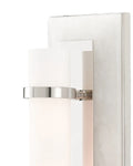CURREY & COMPANY, BRUNEAU NICKEL WALL SCONCE, WALL SCONCES