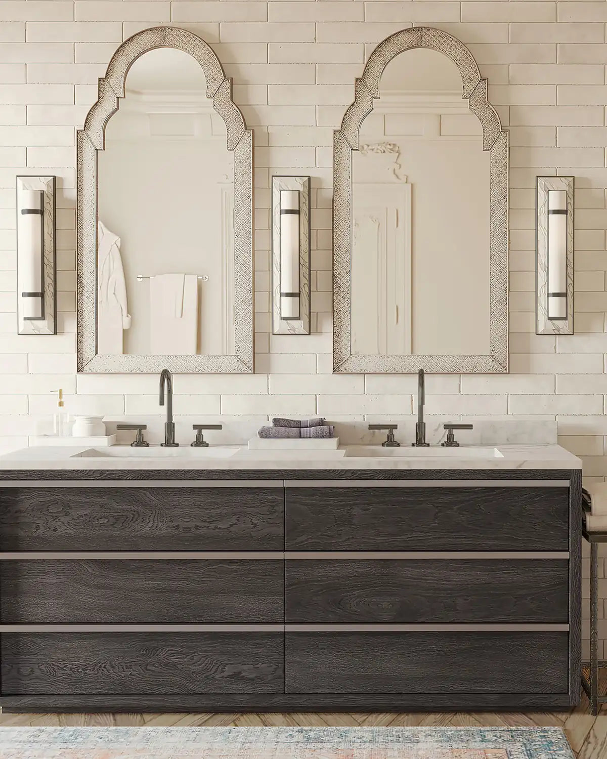CURREY & COMPANY, BRUNEAU WALL SCONCE, WALL SCONCES