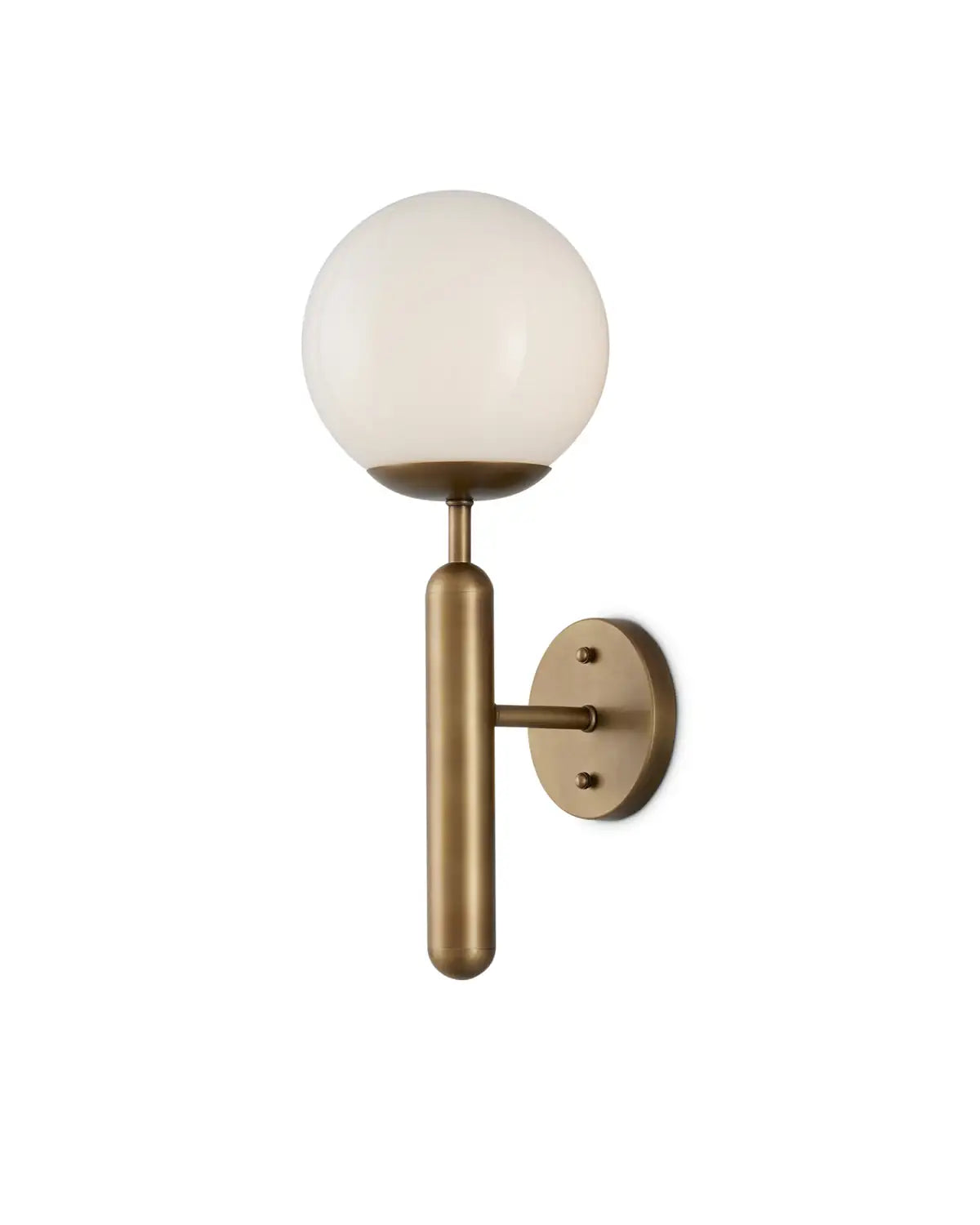 CURREY & COMPANY, BARBICAN SINGLE-LIGHT WALL SCONCE, WALL SCONCES