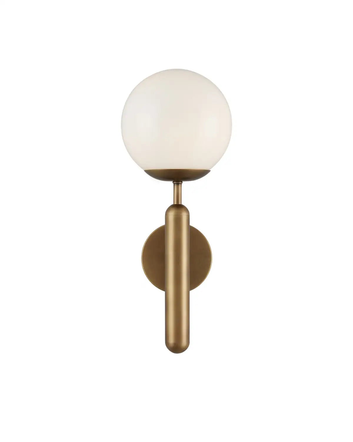 CURREY & COMPANY, BARBICAN SINGLE-LIGHT WALL SCONCE, WALL SCONCES