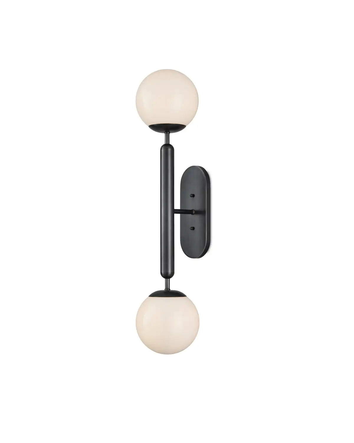 CURREY & COMPANY, BARBICAN DOUBLE-LIGHT WALL SCONCE, WALL SCONCES