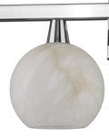 CURREY & COMPANY, BOMBELLES NICKEL BATH BAR, VANITY LIGHT