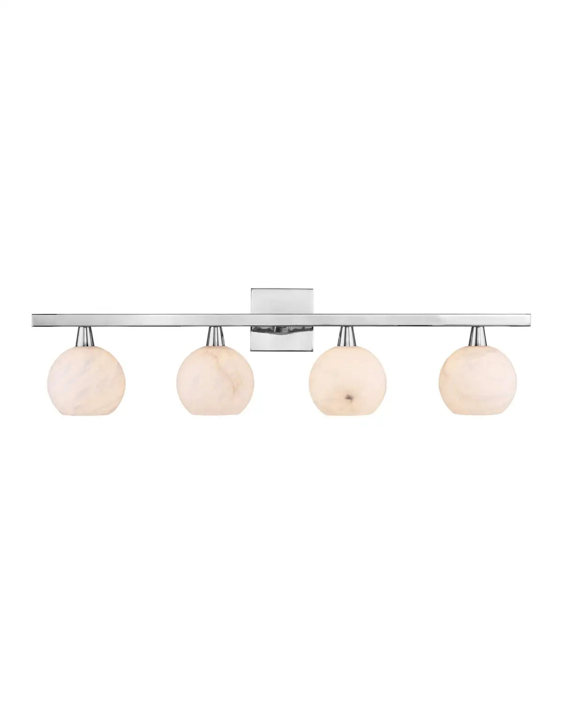 CURREY & COMPANY, BOMBELLES NICKEL BATH BAR, VANITY LIGHT