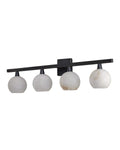 CURREY & COMPANY, BOMBELLES BATH BAR, VANITY LIGHT