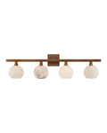 CURREY & COMPANY, BOMBELLES BATH BAR, VANITY LIGHT
