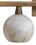 CURREY & COMPANY, BOMBELLES BATH BAR, VANITY LIGHT