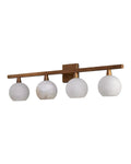 CURREY & COMPANY, BOMBELLES BATH BAR, VANITY LIGHT