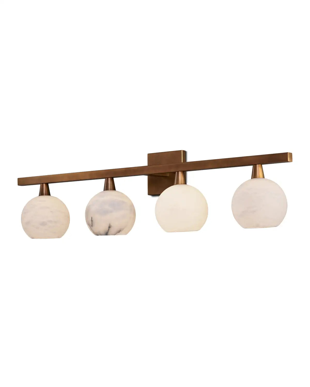 CURREY & COMPANY, BOMBELLES BATH BAR, VANITY LIGHT