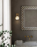 CURREY & COMPANY, BOMBELLES BATH WALL SCONCE, WALL SCONCES