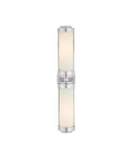 CURREY & COMPANY, BOWLAND NICKEL BATH WALL SCONCE, WALL SCONCES