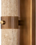 CURREY & COMPANY, BEATRIX BEIGE BATH WALL SCONCE, WALL SCONCES