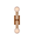 CURREY & COMPANY, BEATRIX BEIGE BATH WALL SCONCE, WALL SCONCES