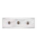 CURREY & COMPANY, BERDINE NICKEL BATH WALL SCONCE, WALL SCONCES