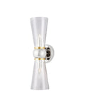 CURREY & COMPANY, BYFORD NICKEL BATH WALL SCONCE, WALL SCONCES