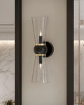 CURREY & COMPANY, BYFORD BATH WALL SCONCE, WALL SCONCES