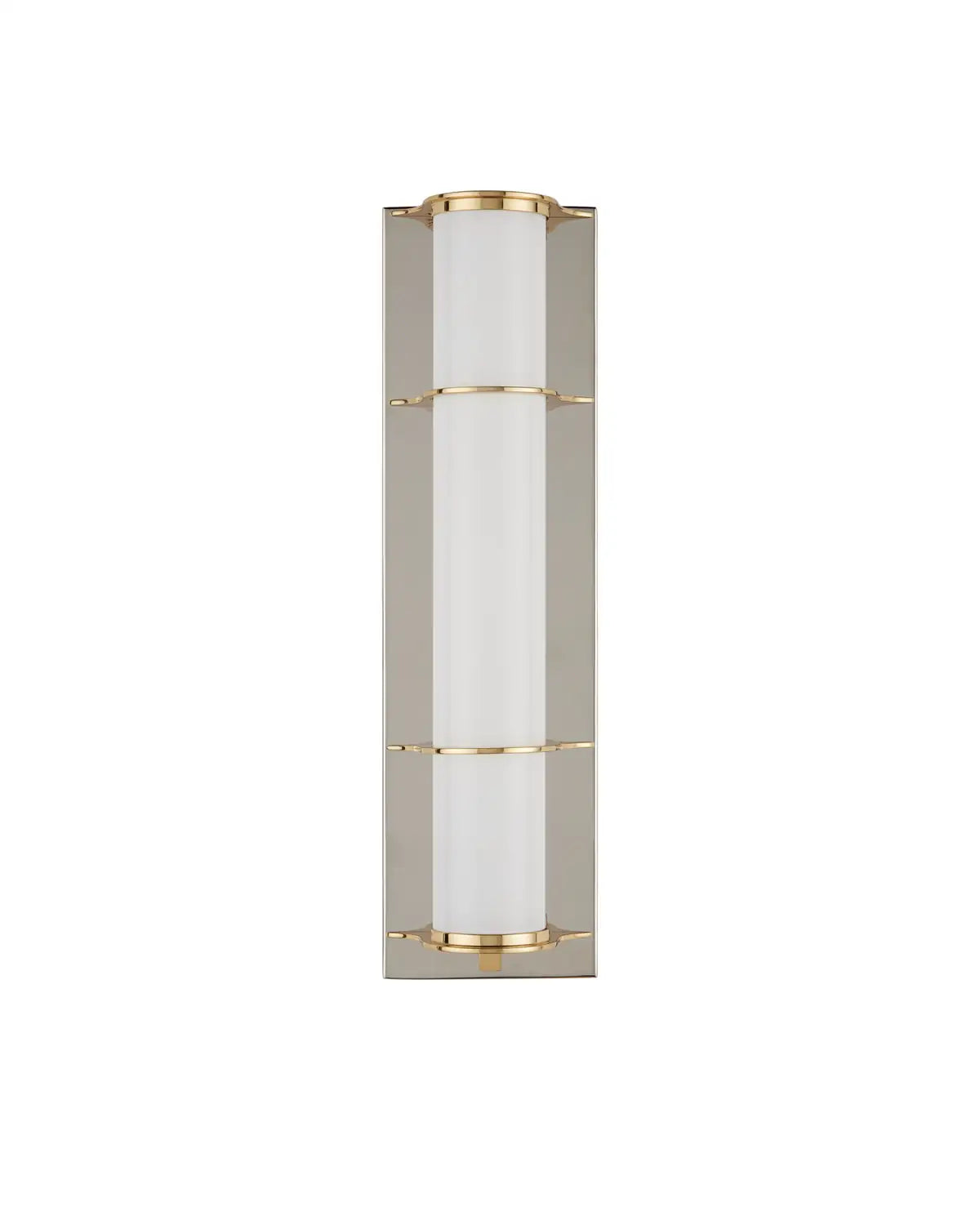 CURREY & COMPANY, BLAINE NICKEL BATH WALL SCONCE, WALL SCONCES