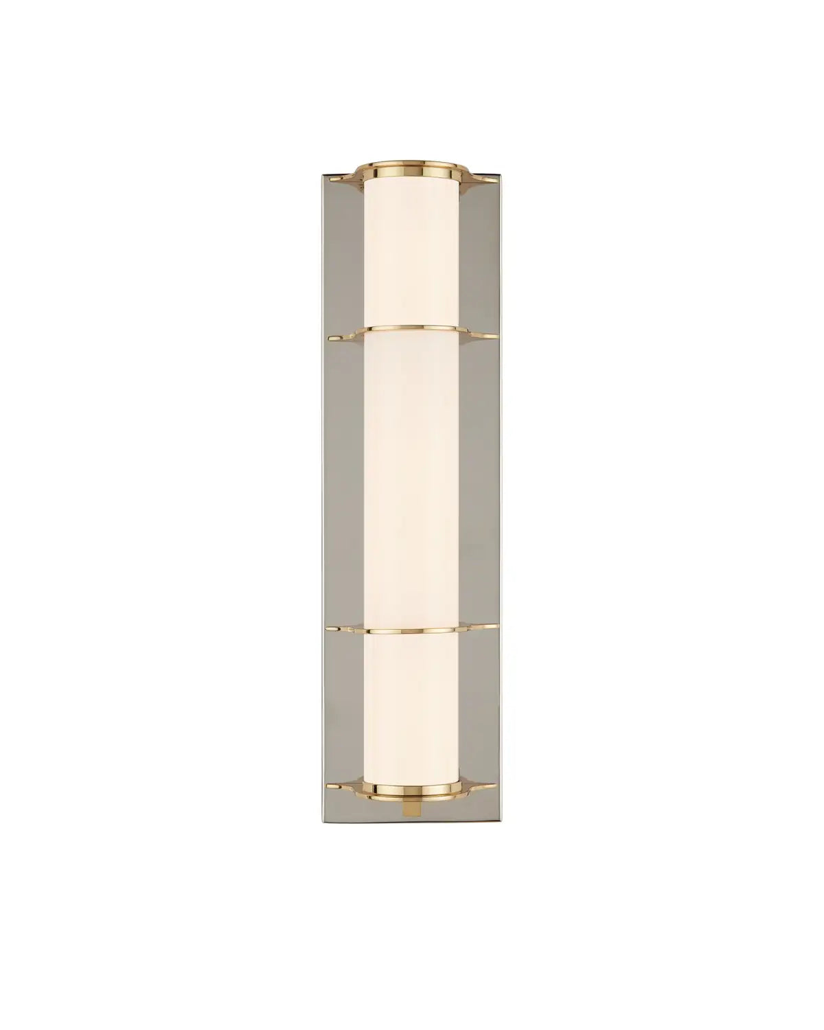 CURREY & COMPANY, BLAINE NICKEL BATH WALL SCONCE, WALL SCONCES