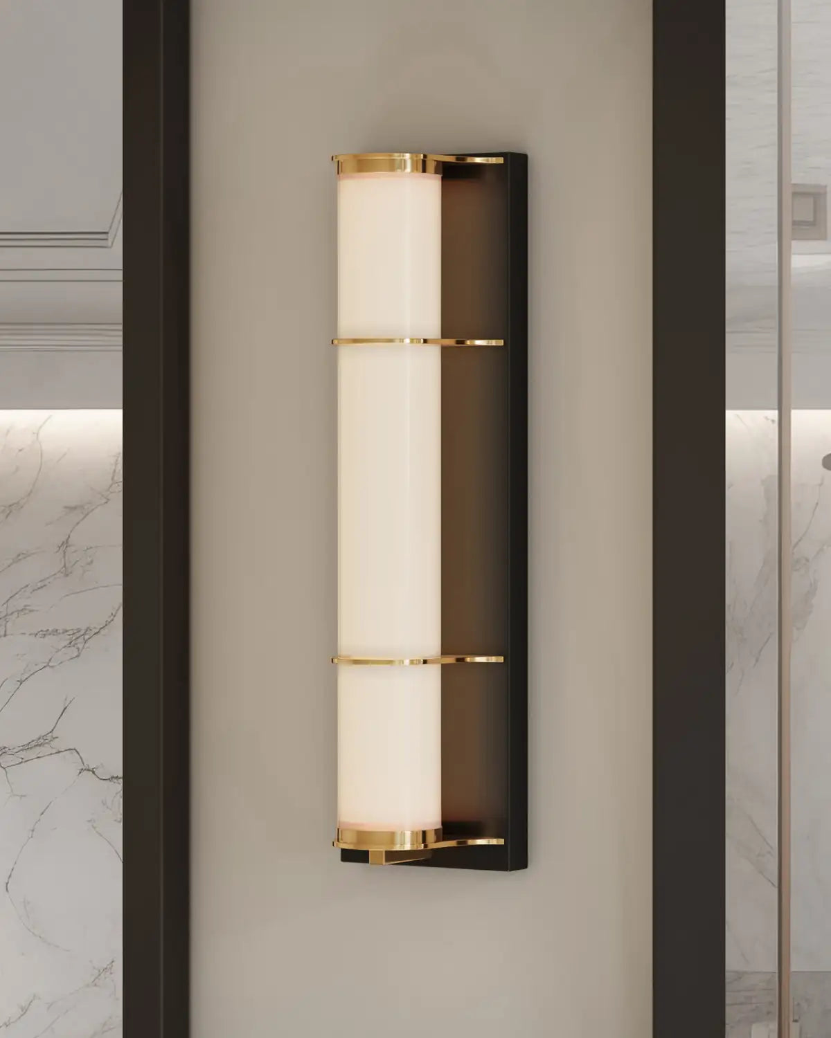 CURREY & COMPANY, BLAINE BATH WALL SCONCE, WALL SCONCES