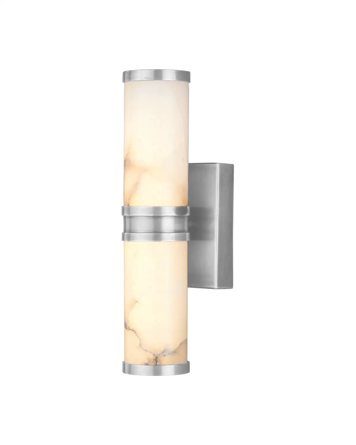 CURREY & COMPANY, BRENHAM NICKEL WALL SCONCE, WALL SCONCES