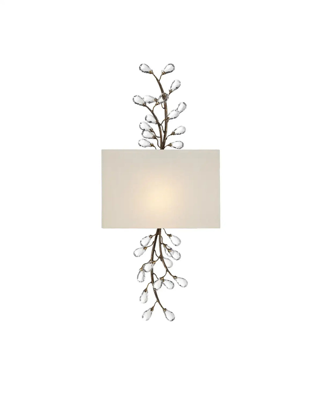 CURREY & COMPANY, CRYSTAL BUD WALL SCONCE, WALL SCONCES