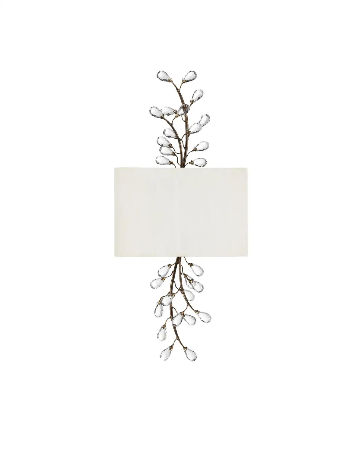 CURREY & COMPANY, CRYSTAL BUD WALL SCONCE, WALL SCONCES